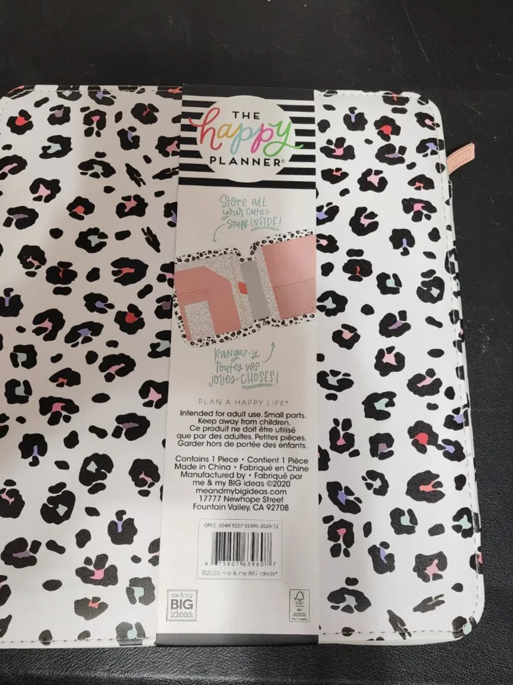 Zip Folio Classic Happy Planner- NWT